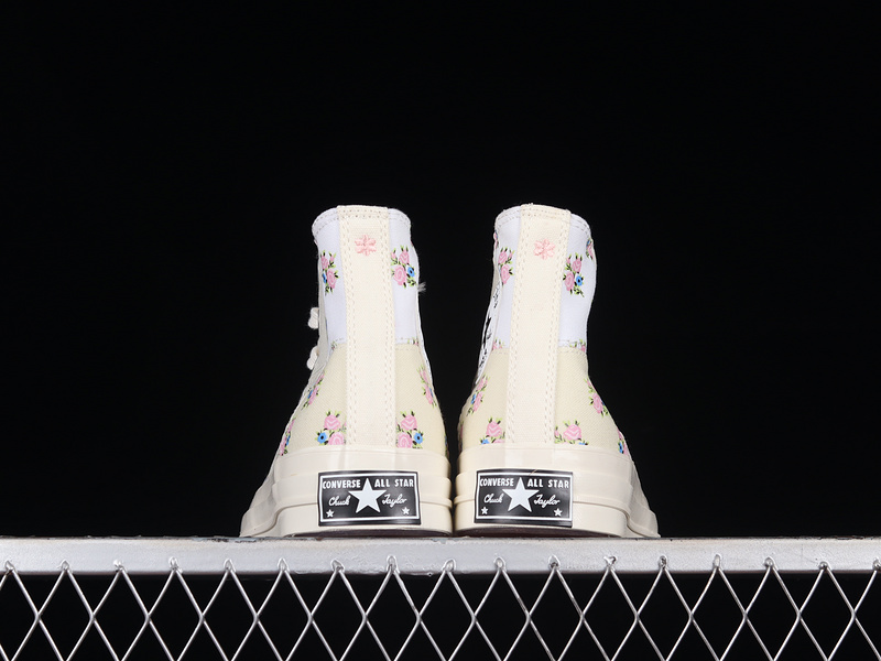 Chuck Taylor All-Star 70S Hi Patchwork Floral Gran Craft White/Pink/Egret 15