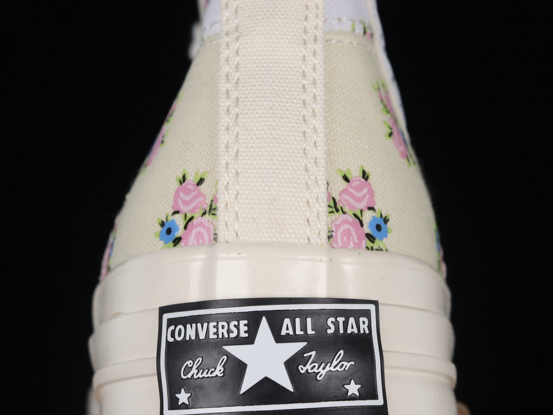 Chuck Taylor All-Star 70S Hi Patchwork Floral Gran Craft White/Pink/Egret 27