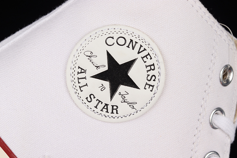 Chuck Taylor 70S All-Star High White/Red/Egret 3