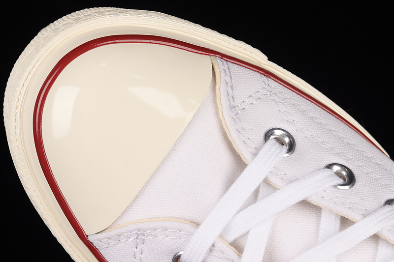 Chuck Taylor 70S All-Star High White/Red/Egret 5