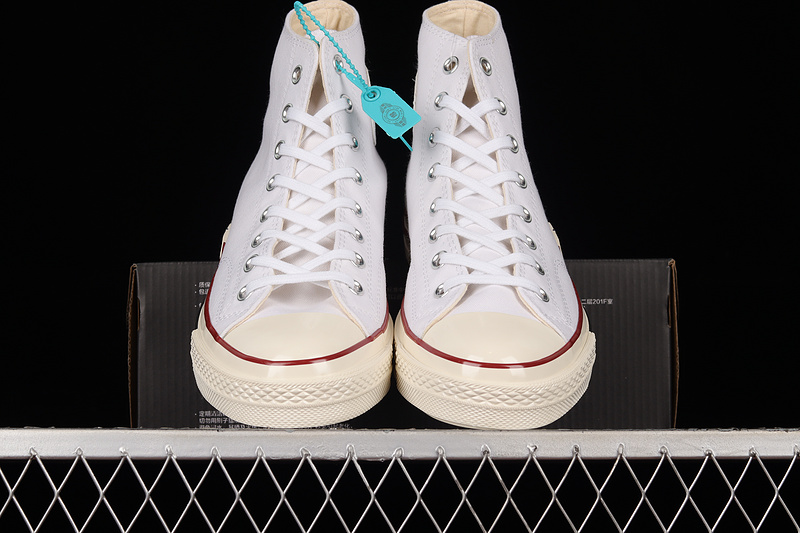 Chuck Taylor 70S All-Star High White/Red/Egret 7