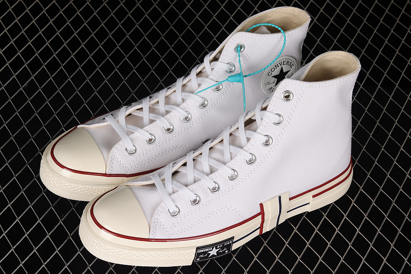 Chuck Taylor 70S All-Star High White/Red/Egret 9