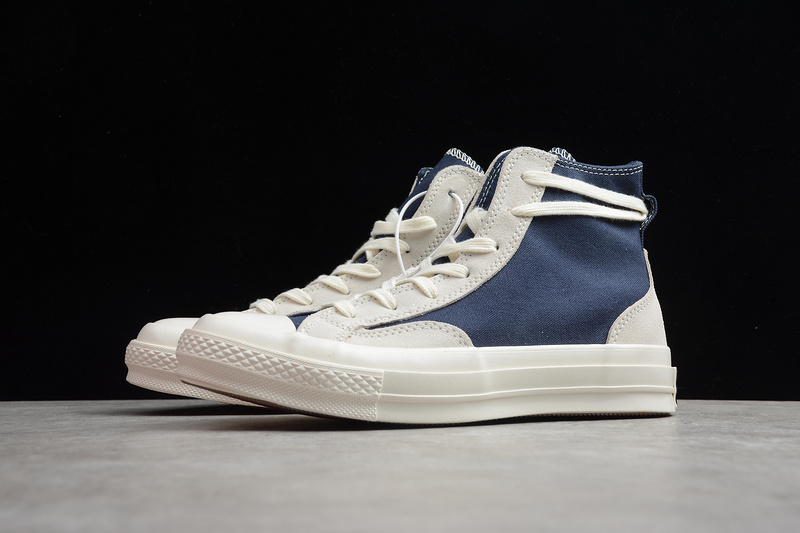 Chuck Taylor All-Star 70S High White/Navy Blue 27