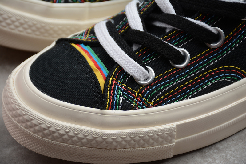 Chuck Taylor All-Star 70S High Layers Black/Multi-Color 13