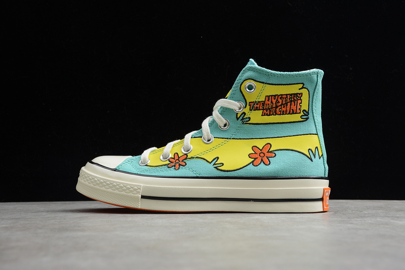 Chuck Taylor All-Star 70S High Scooby-Doo Blue/Yellow/Egret 31