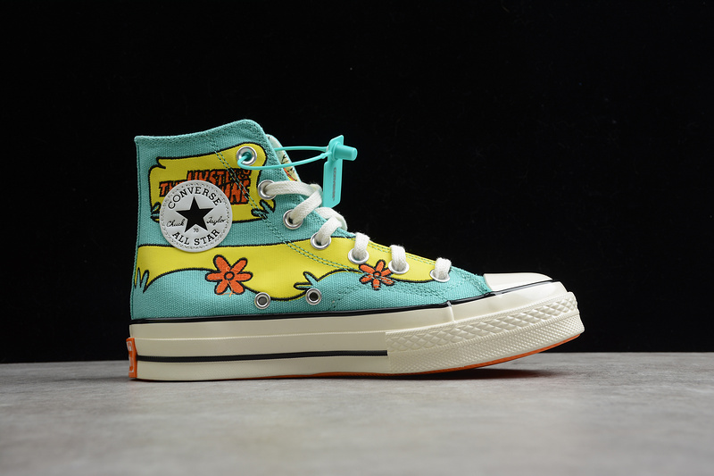 Chuck Taylor All-Star 70S High Scooby-Doo Blue/Yellow/Egret 33