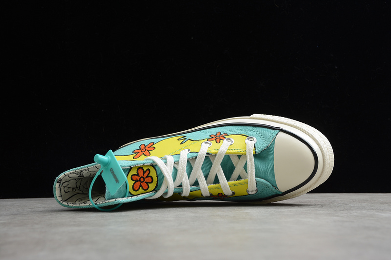 Chuck Taylor All-Star 70S High Scooby-Doo Blue/Yellow/Egret 35