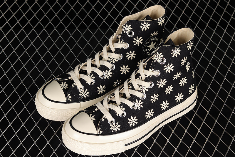 Chuck Taylor All-Star 70S High Holiday Sweater Black/Egret/Black 3