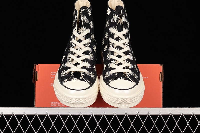 Chuck Taylor All-Star 70S High Holiday Sweater Black/Egret/Black 9