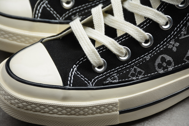 L*V X Chuck Taylor All-Star High Black/Black/White 11