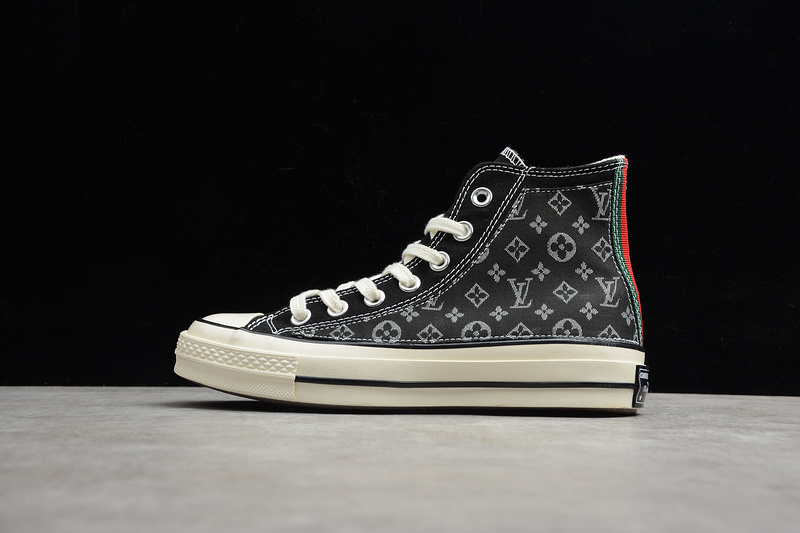 L*V X Chuck Taylor All-Star High Black/Black/White 17