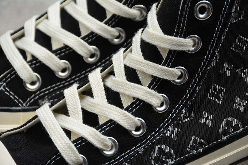 L*V X Chuck Taylor All-Star High Black/Black/White 29