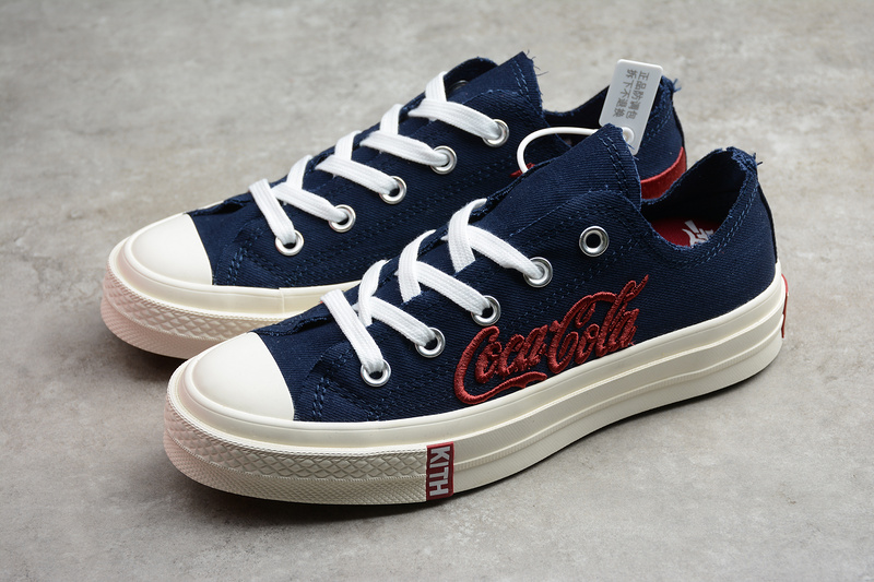 Kith X Coca-Cola X Chuck Taylor All-Star 70S Low Navy Blue/Red/White 11