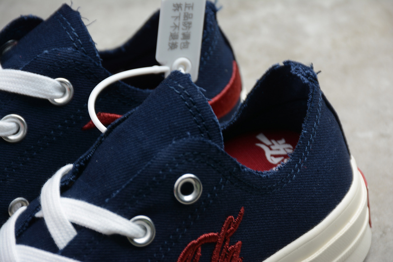 Kith X Coca-Cola X Chuck Taylor All-Star 70S Low Navy Blue/Red/White 17