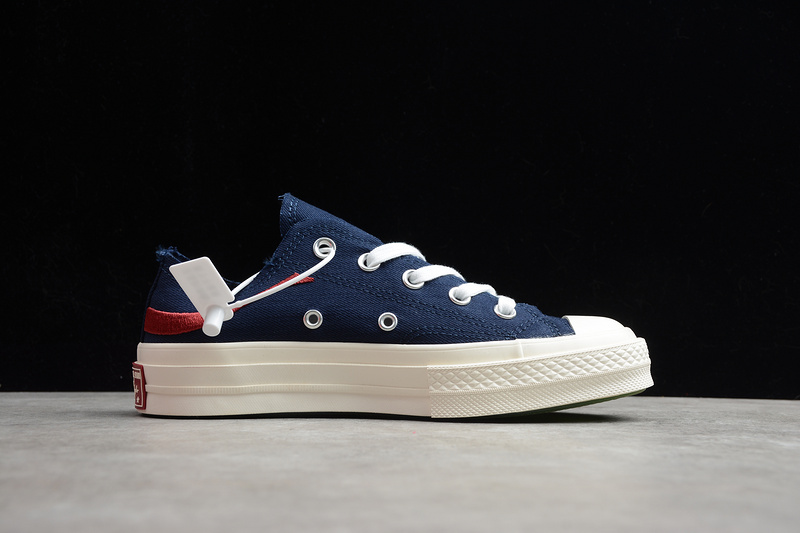 Kith X Coca-Cola X Chuck Taylor All-Star 70S Low Navy Blue/Red/White 25