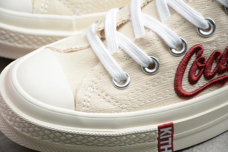 Kith X Coca-Cola X Chuck Taylor All-Star 70S Low Beige/Red 11