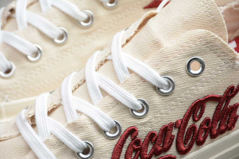 Kith X Coca-Cola X Chuck Taylor All-Star 70S Low Beige/Red 31