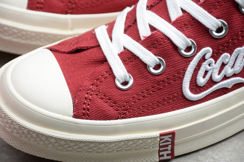 Kith X Coca-Cola X Chuck Taylor All-Star 70S Low Red/White 19