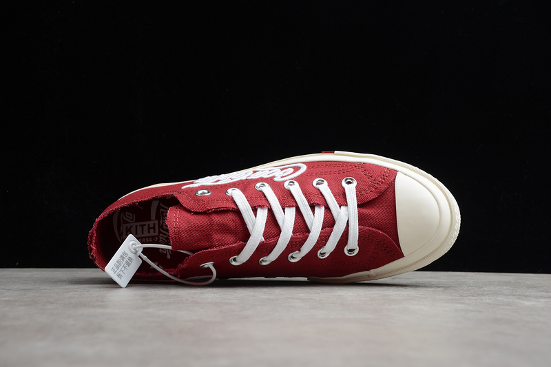 Kith X Coca-Cola X Chuck Taylor All-Star 70S Low Red/White 33