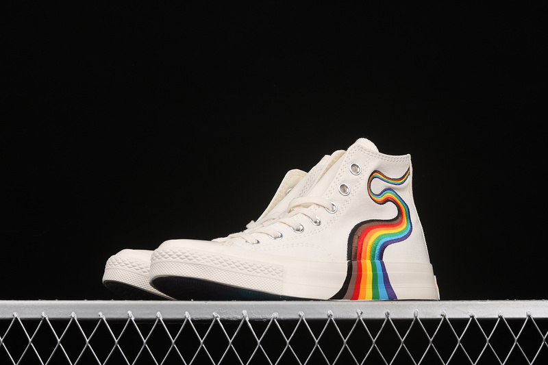 Chuck Taylor All-Star 70S High Pride Egret/Multi-Color/White Bone 27