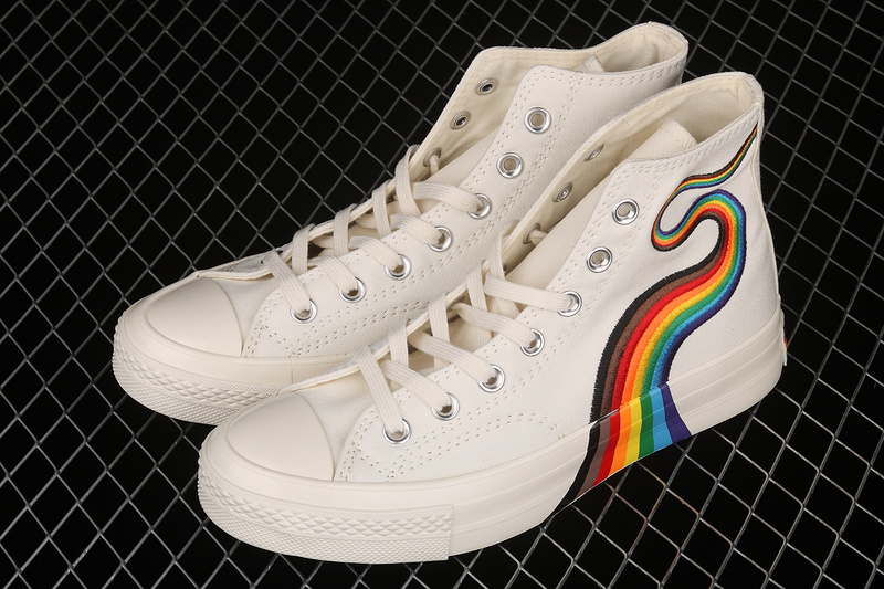 Chuck Taylor All-Star 70S High Pride Egret/Multi-Color/White Bone 31