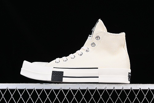 Converse X Rickowens White/Black/Off White 7