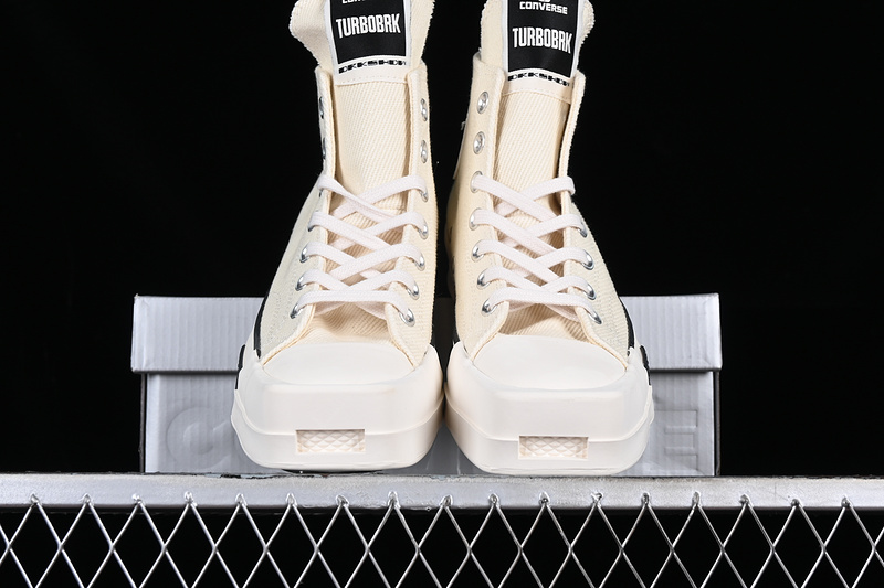 Converse X Rickowens White/Black/Off White 29