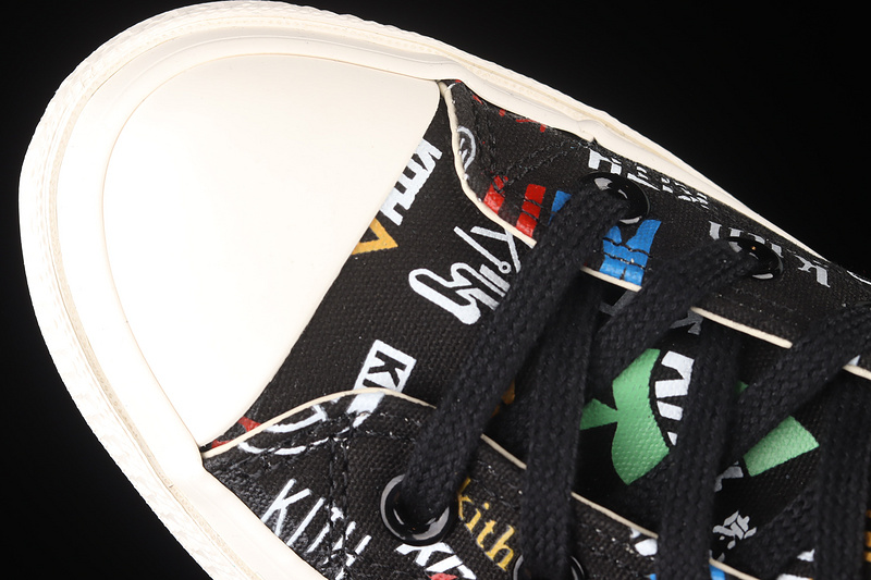 Kith X Chuck Taylor 70S High 10Th Anniversary Black/White/Multi-Color 9