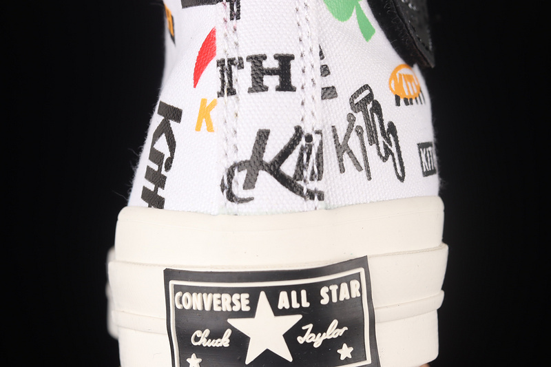 Kith X Chuck Taylor 70S High 10Th Anniversary White/Black/Multi-Color 17