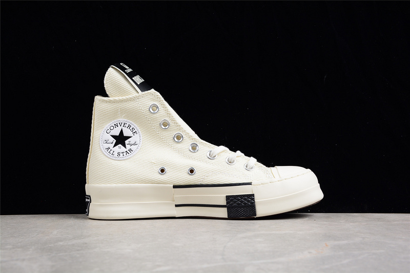 Drkshdw Chuck Taylor All-Star 70S High White/White/Black 21