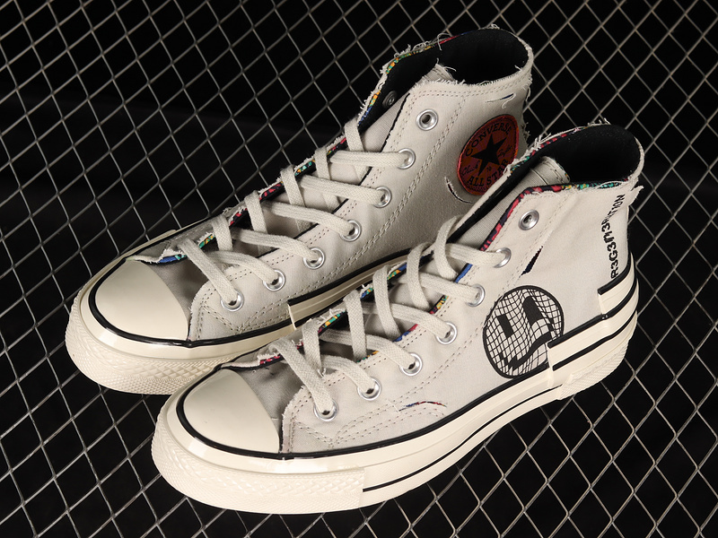 Chuck Taylor All-Star 70S Hi Hacked Heel High Tear Away Light Bone/Black 11