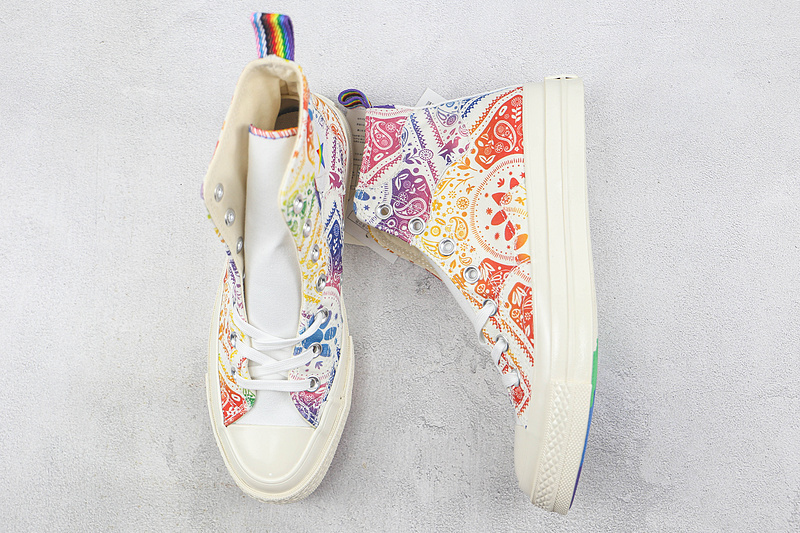 Chuck Taylor All Star70s High Pride White/University Red/Multi-Color 11