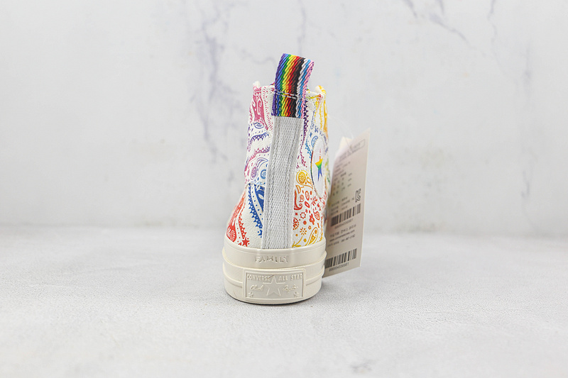 Chuck Taylor All Star70s High Pride White/University Red/Multi-Color 13