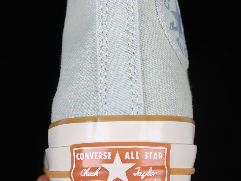 Chuck Taylor All-Star 70S High Washed Denim Light Blue/Indigo Oxide/Egret 5