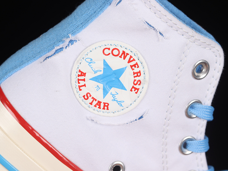 Chuck Taylor All-Star High 70S Mahjong White/Blue/Red 11