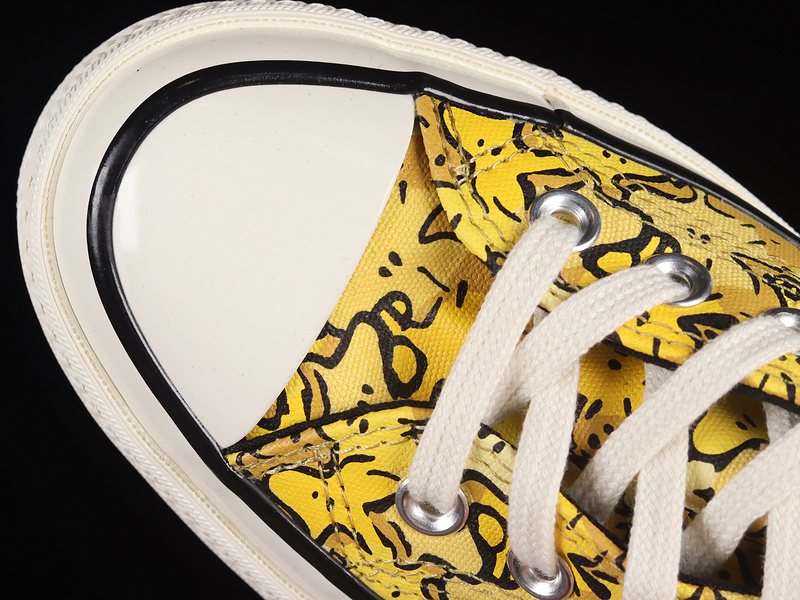 Peanuts X Chuck Taylor All-Star 70S High Yellow/Black/White 15