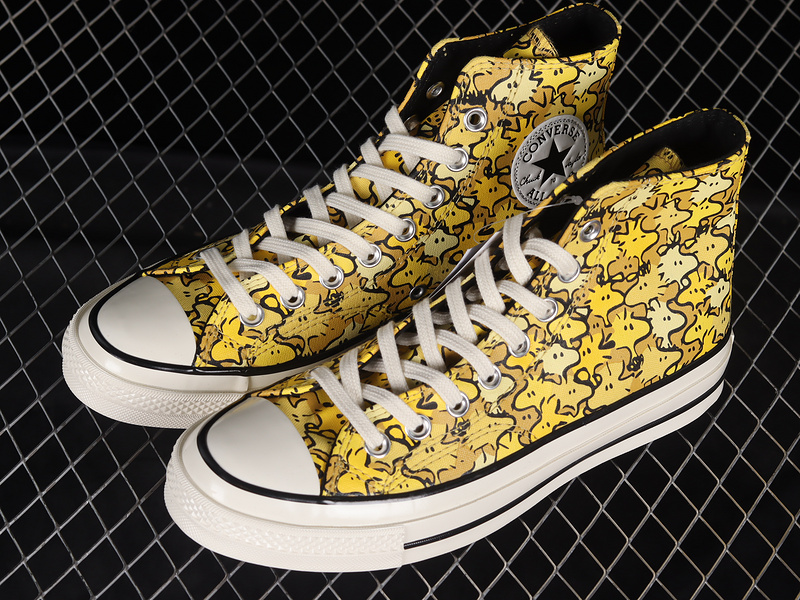 Peanuts X Chuck Taylor All-Star 70S High Yellow/Black/White 31