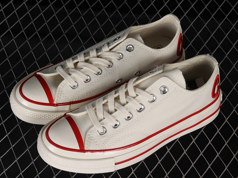 Coca-Cola X Chuck Taylor All-Star 70S Low White/White/Red 3