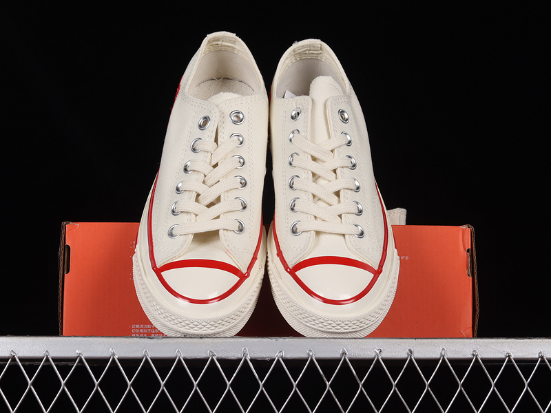 Coca-Cola X Chuck Taylor All-Star 70S Low White/White/Red 5