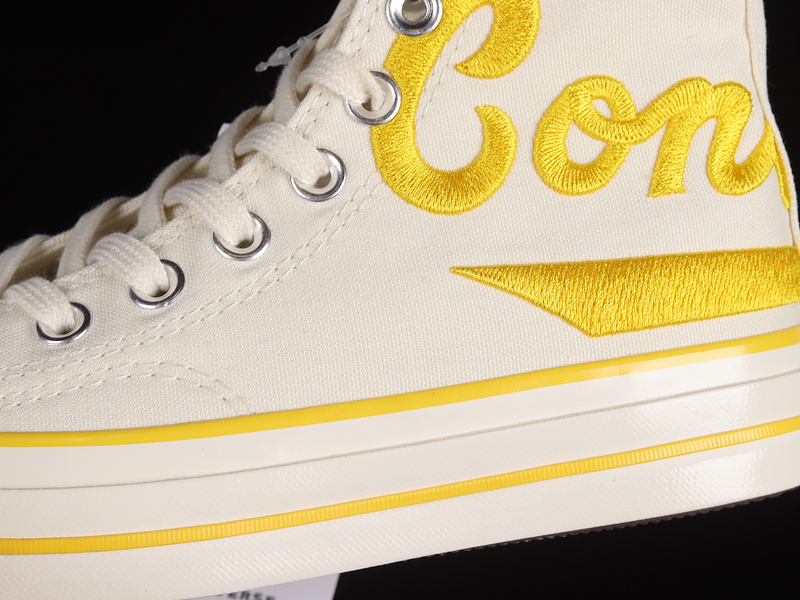 Coca-Cola X Chuck Taylor All-Star 70S High White/White/Yellow 7