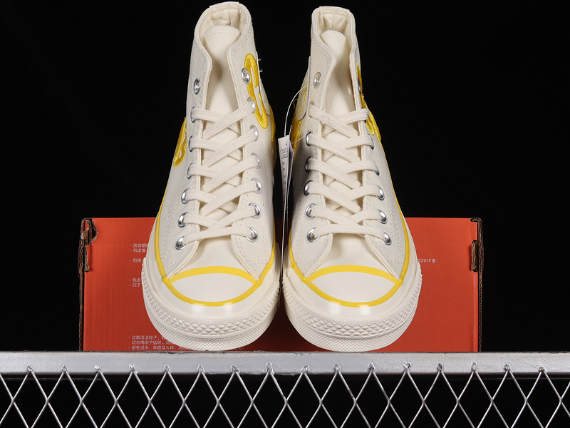 Coca-Cola X Chuck Taylor All-Star 70S High White/White/Yellow 17