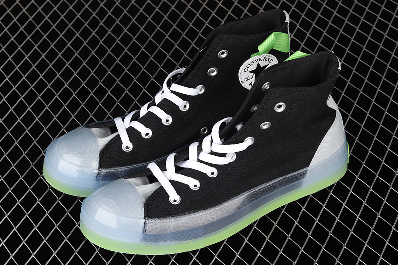 Chuck Taylor All Star Cx High Dramatic Nights Black/Gravel/Bold Wasabi 23