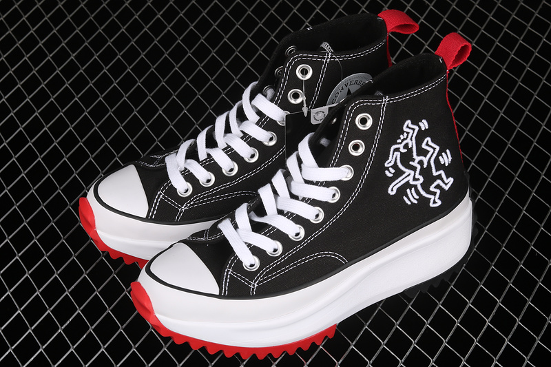 Keith Haring X Run Star Hike Black/White/Red 15