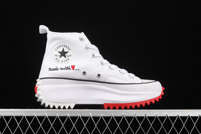 Run Star Hike High Made With Love White/Bright Poppy/Black 17