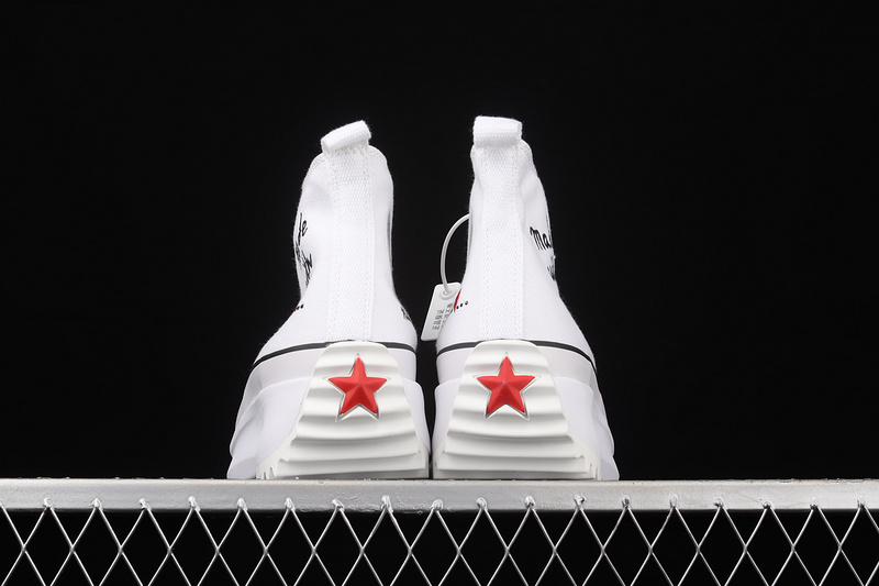 Run Star Hike High Made With Love White/Bright Poppy/Black 25