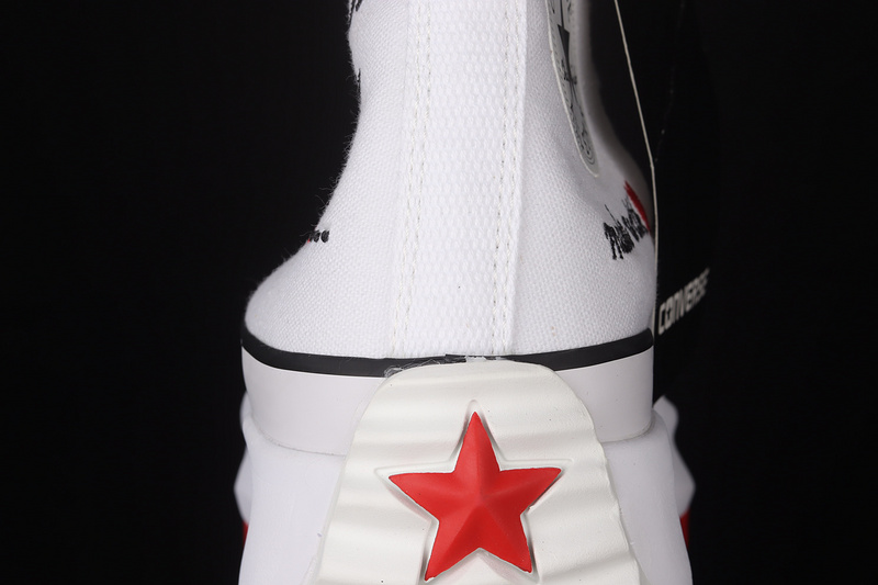 Run Star Hike High Made With Love White/Bright Poppy/Black 29