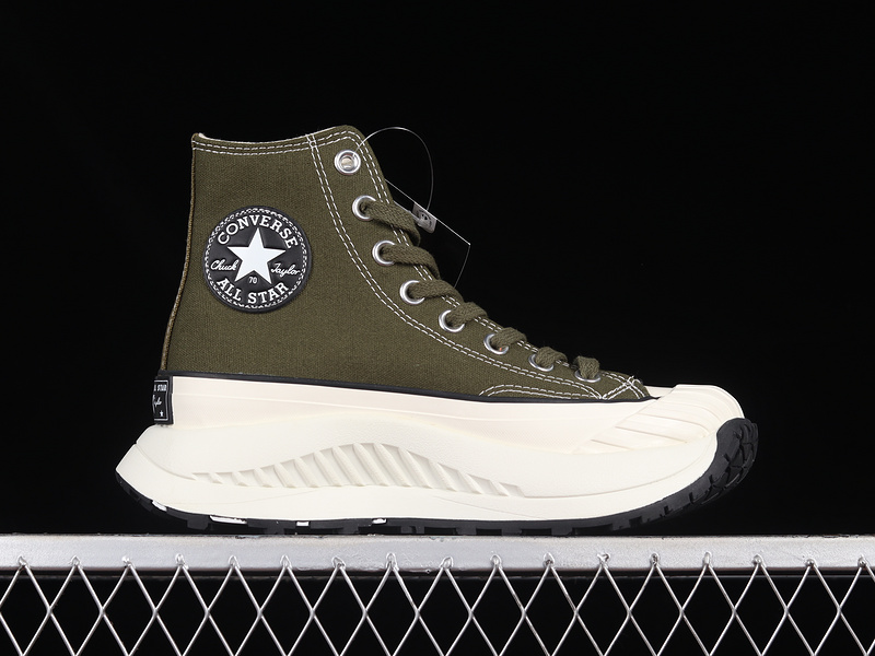 Chuck Taylor All-Star 70S At-Cx High Utility Green/White 13