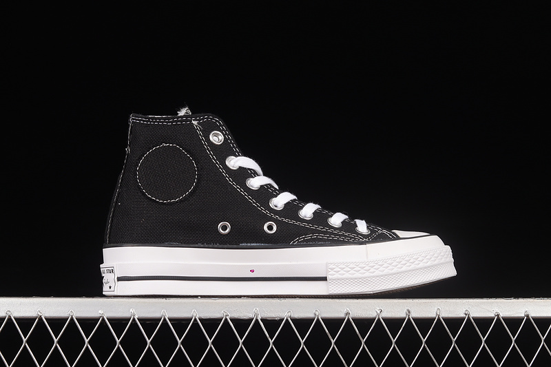 Chuck 70 High X Stussy Black/Black/White 11