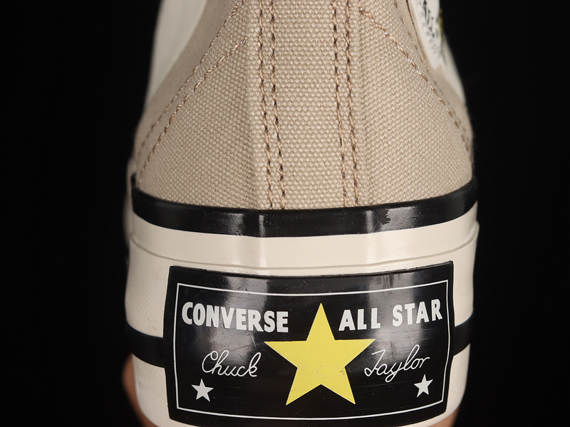 Chuck Taylor All-Star 70S High Plus Logo Collage Beach Stone/Egret 7