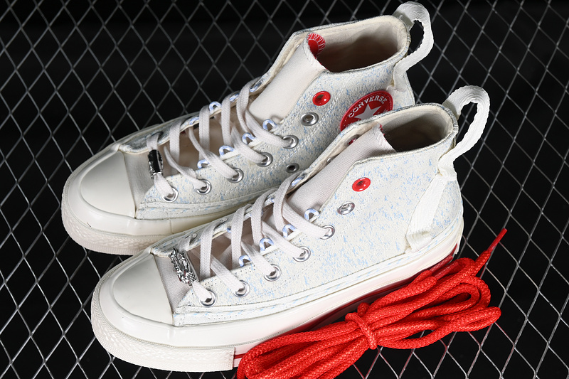 Converse Chuck 1970S White/Grey/Red 15